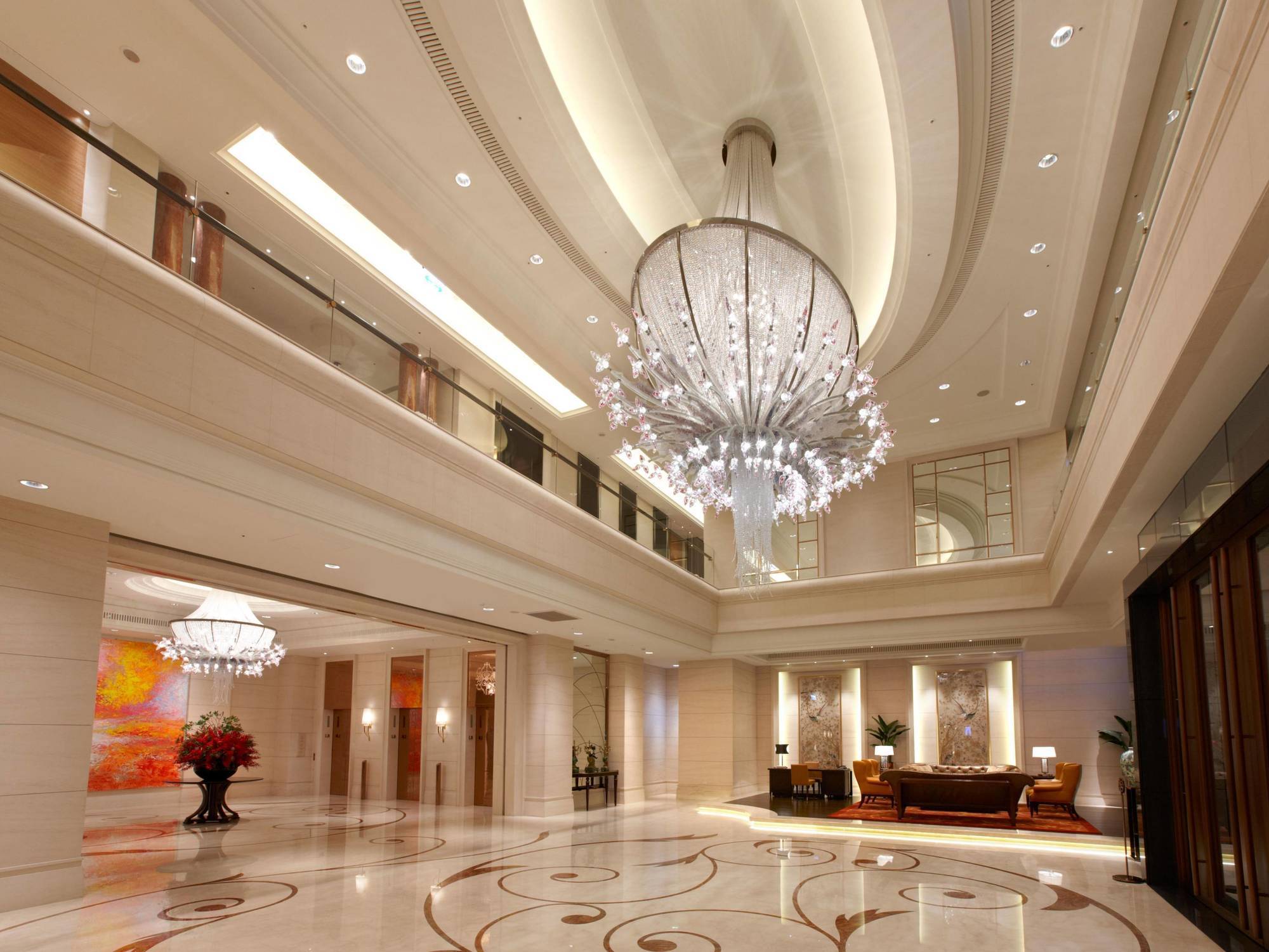 The Okura Prestige Taipei Ξενοδοχείο Εξωτερικό φωτογραφία The lobby of the hotel